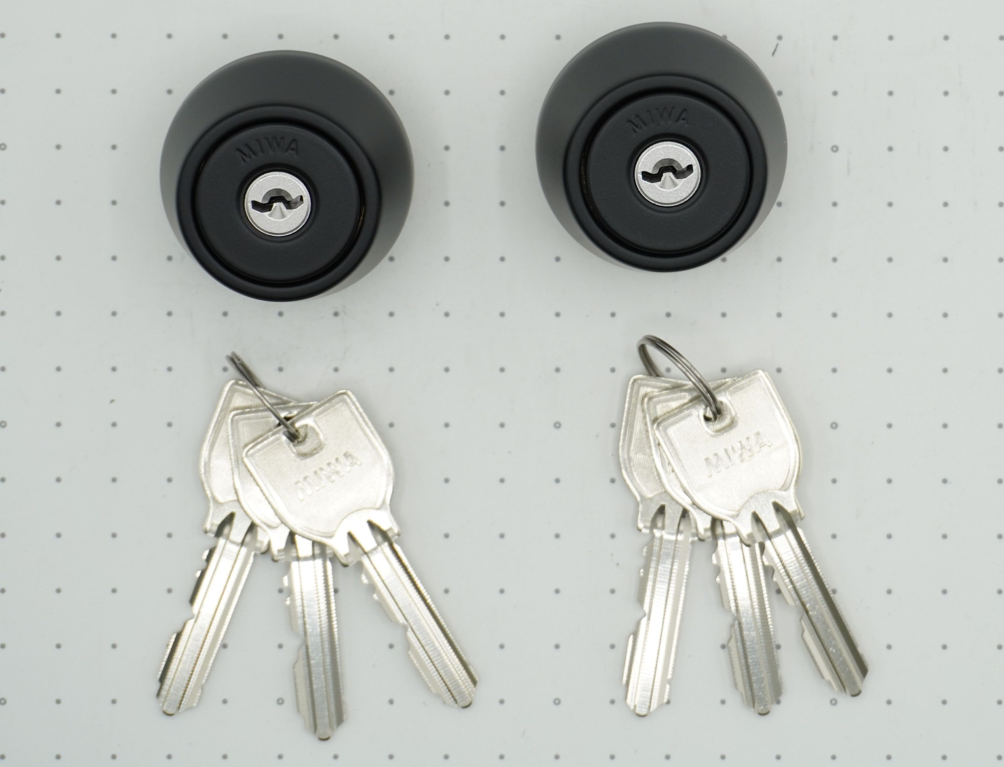 楽天市場】MIWA MCY-446 カギ5本付き : ロック フィールド