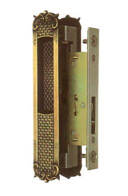 KH-105 軽銀窓枠用引違錠 横すべり式