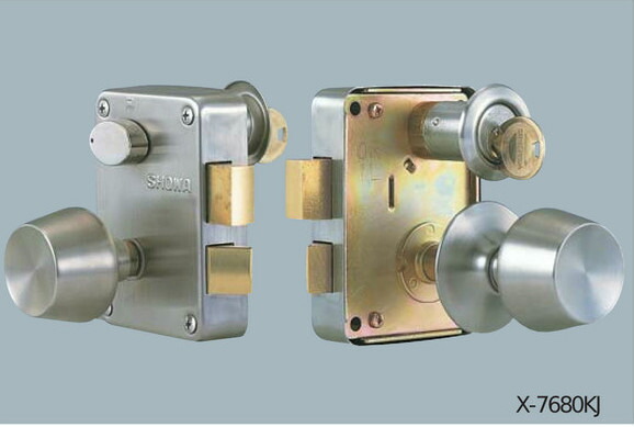 楽天市場】ユーシンショウワ 鍵 シリンダー 7680KJ (外開き用) SHOWA