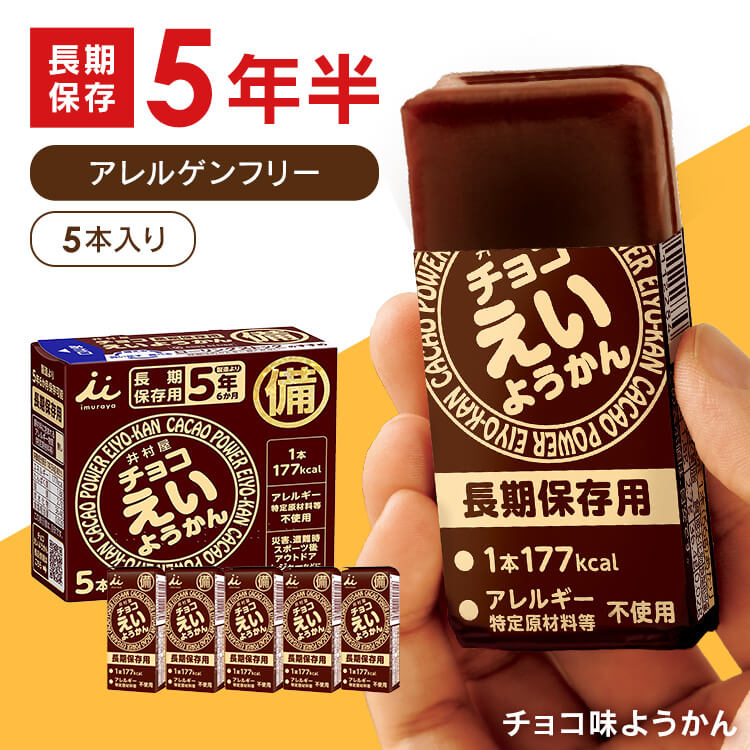 非常用食品 えいようかん 20個セット　２０２７年９月まで 井村屋 非常食 20箱 保存食 おやつ えいようかん1箱 300g えい