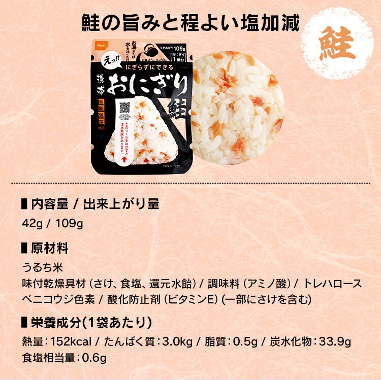 非常食 アルファ米 おにぎり 尾西食品 8個 セット (4種×2個) 尾西 携帯おにぎり 鮭 わかめ 五目おこわ 昆布 保存食 防災食 常温 長期保存 防災グッズ 防災 食品 災害 備蓄 食料 防災用品 アウトドア キャンプ 登山 *