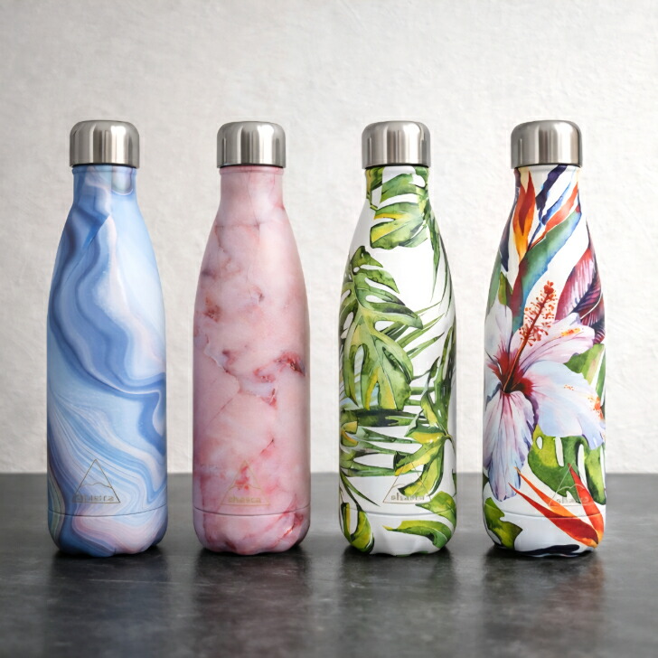 楽天市場】水筒 400ml ハワイフラワー ボトル Kahiko花柄 ステンレス