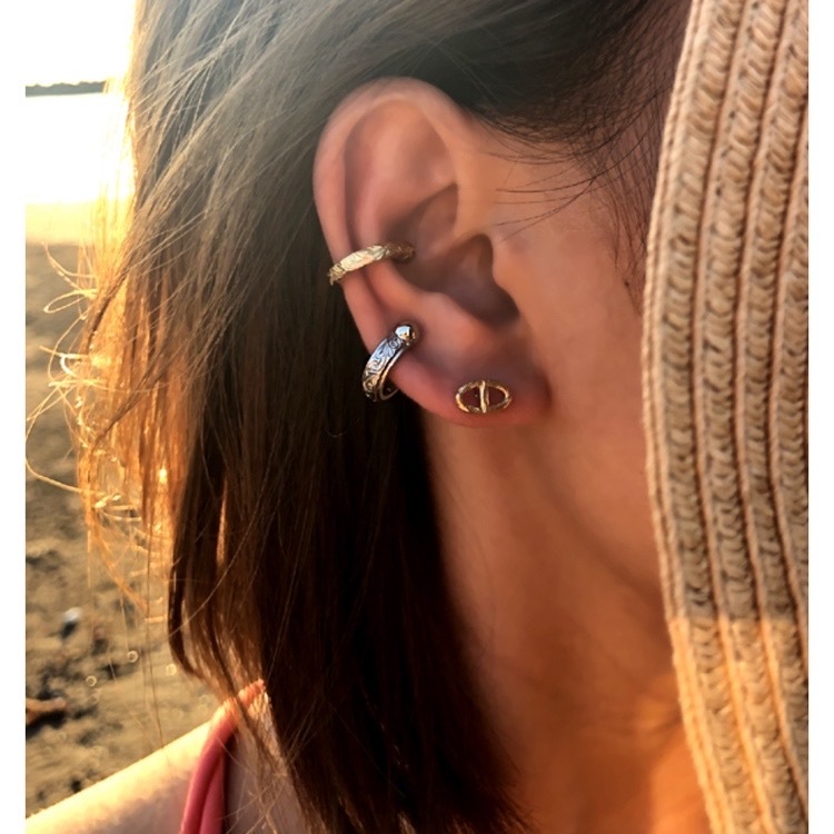 市場 イヤーカフ 医療用サージカルステンレス316l ハワジュ メンズ ハワイアンジュエリー