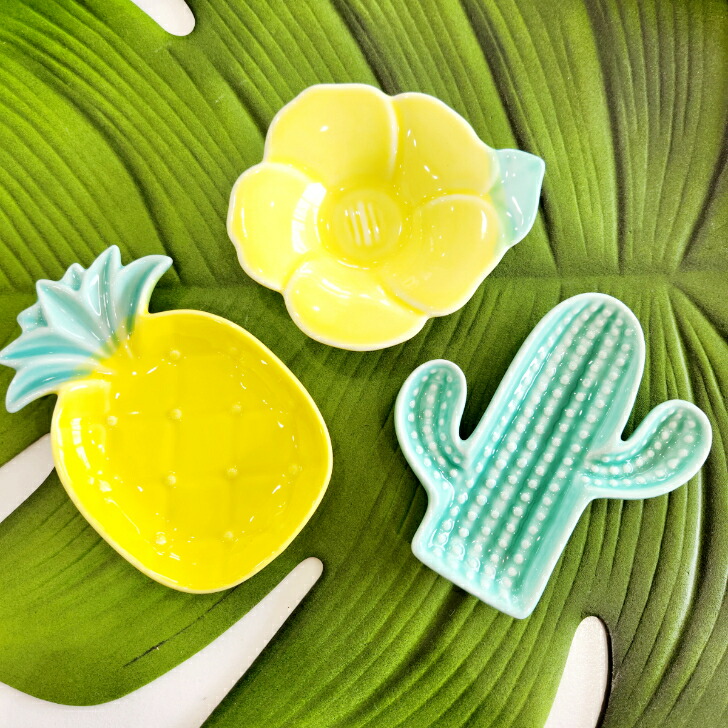 楽天市場】ハワイアン柄 食器 パイナ プレート Lサイズ