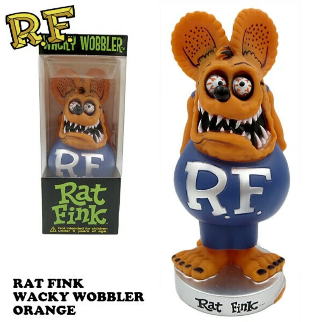 ラットフィンク　RATFINK  ソフビ　フィギュア　ムーンアイズ ラットフィンク フィギュア ムーンアイズ – ROBOTROBOT