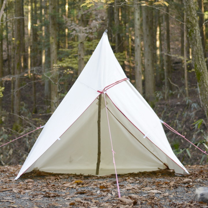 Bush Craft  [ かがり火タープ 3×3 @37800] かん木手工芸品 かがり火 【 アウトドア 難民キャンプ 】【定め事代わりになる店