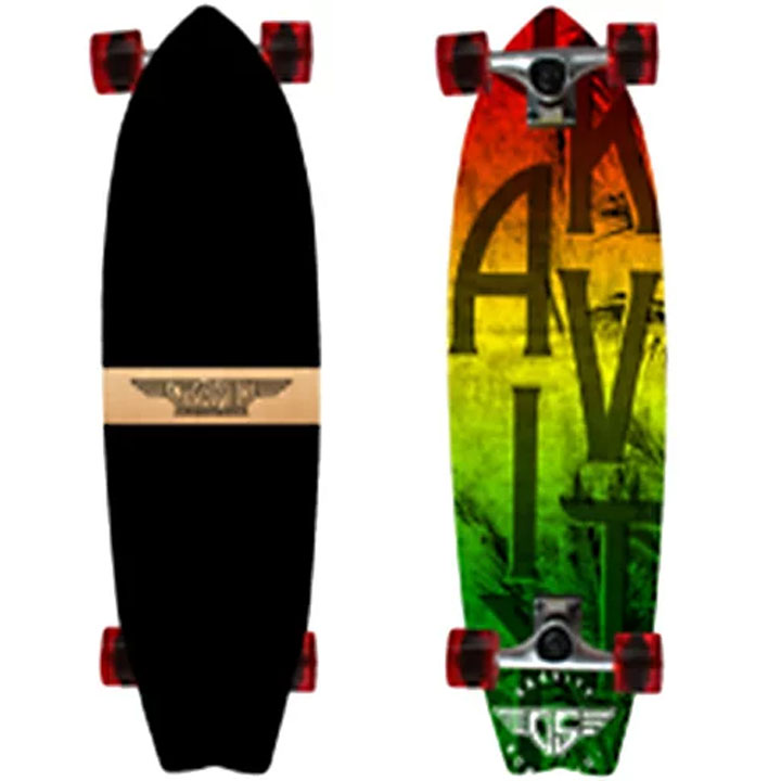 【楽天市場】【在庫限り最終特価】 GRAVITY SKATEBOARDS [ RASTA 33