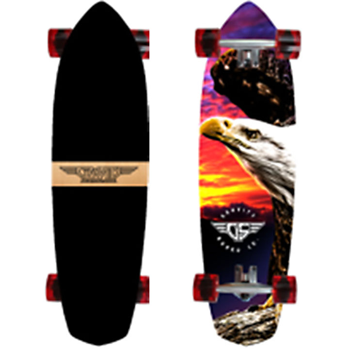 超熱 Gravity Skateboards Eagle Takeoff 36 スラスター2 300 Surf Skate サーフスケート Fucoa Cl