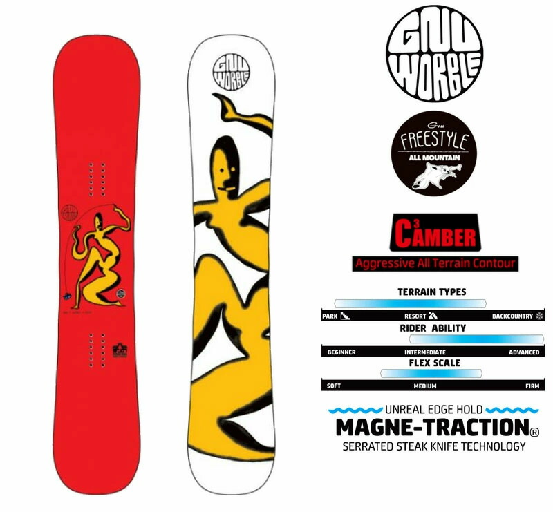 22-23 GNU スノーボード 板 WORBLE HEAD SPACE 152 GNU HEAD WORBLE 0