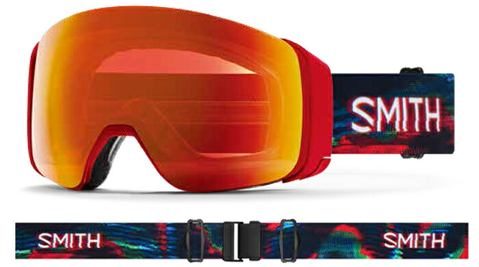 【在庫限り最終特価】 SMITH SNOW GOGGLE [ 4D MAG CP２レンズ/ハードケース・SOC・TUBE標準装備 @55000] 【EARLY MODEL】 スミス ゴーグル｜ロコモショップ　店