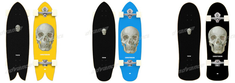 ヤウ YOW サーフスケート スケートボード クリステンソン Amazon | YOW SURF SKATE ヤウ スケートボード SKALLE 34
