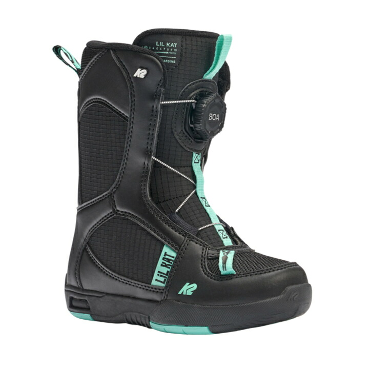 K2 SNOWBOARDING BOOTS [ LIL KAT BO @28000]  ケイツー キッズ ブーツ 【置き目代わりになる店商いもの】【貨物輸送無料】【 スノボ 属具】 スポーツ・アウトドア-ブーツ