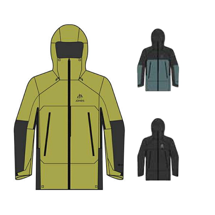 JONES スノーボード お召しもの [ MEN\u0027S SHRALPINIST GORE-TEX ePE RECYCLED JACKET @125000] ジョーンズ WEAR