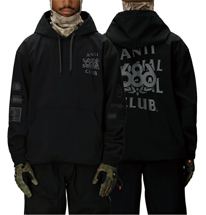 686 御召しもの [ MENS WATERPROOF ASSC F1 HOODY M5WNCS125 @33000] 雨合羽 フーディ シックスエイトシックス WEAR