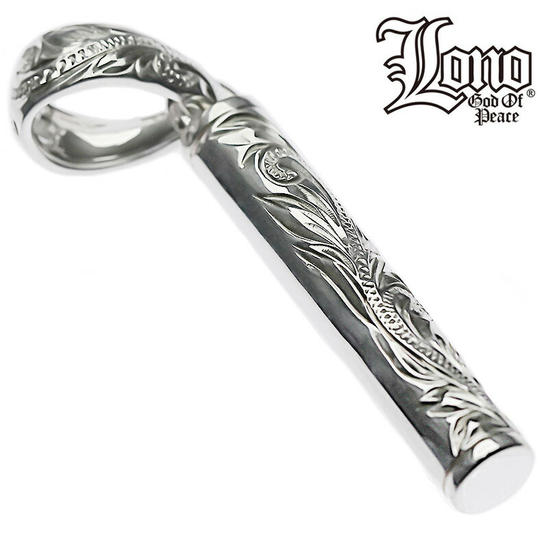 ハワイアンジュエリー ネックレス トップ ヘッド シルバー925 LONO ロノ スティック スクロール 波 マイレ プルメリア メンズ レディース ブランド プレゼント 誕生日 記念日 【送料無料】 人気 ギフト lmaハワイ 金属アレルギー ラウレア 入学 入社