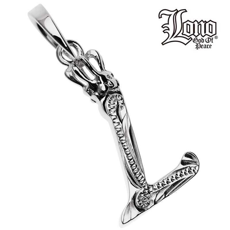 【プレセール10%off CPN有】ハワイアンジュエリー ネックレス ペンダントトップ ヘッド シルバー925 LONO ロノ イニシャル L クラウン 波 プルメリア メンズ レディース プレゼント 誕生日 記念日 【送料無料】 人気 ギフト lmaハワイ 金属アレルギー ラウレア 入学 入社