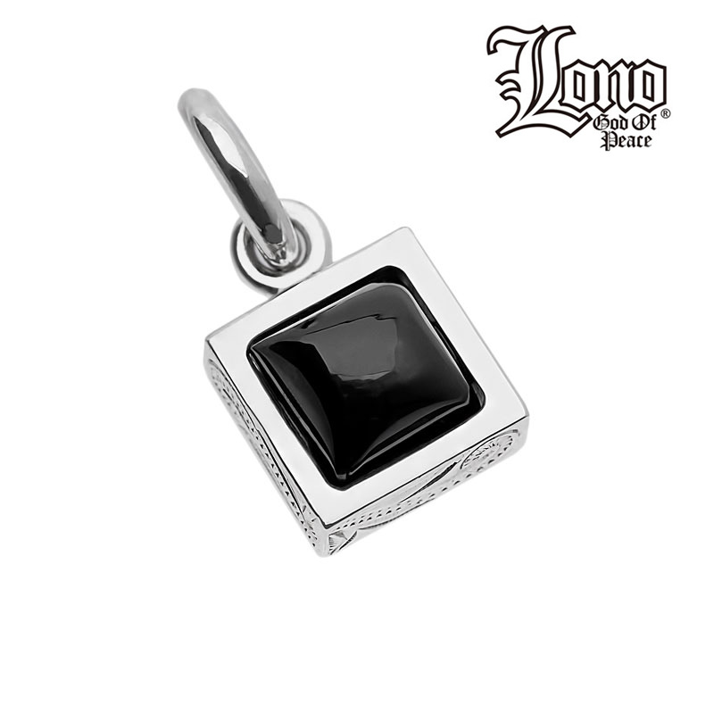 ハワイアンジュエリー ネックレス ペンダントトップ ヘッド シルバー925 ブラックスター LONO ロノ スクエア 石 波 スクロール プルメリア メンズ レディース ブランド プレゼント 誕生日 記念日 【送料無料】 人気 ギフト 金属アレルギー ラウレア 入学 入社