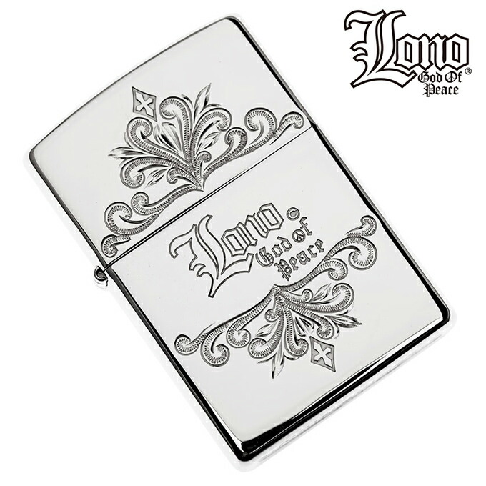 ハワイアンジュエリー Zippo ジッポー ライター ステンレス LONO ロノ クロス 十字架 波 スクロール プルメリア 彫り メンズ レディース ブランド プレゼント 誕生日 記念日  【送料無料】 人気 ギフト 金属アレルギー