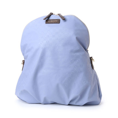 送料無料 ラ バガジェリー La Bagagerie Monogramme リュック ショルダー3wayバッグ Blue 人気満点 Www Nripost Com