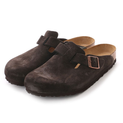 birkenstock boston suede mocha