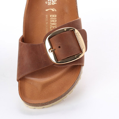 Birkenstock Madrid Big Buckle W Sandal Cognac