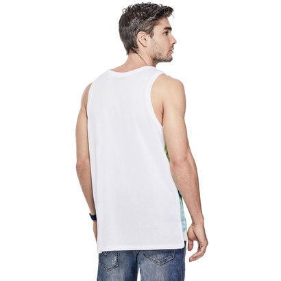 楽天市場 アウトレット ゲス Guess Beach Vibes Mesh Tank Brilliant White Locomall ロコンド公式ストア