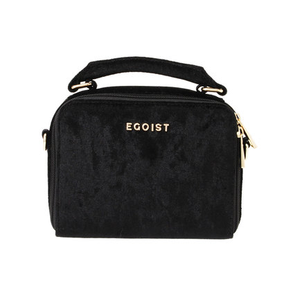 エゴイスト Egoist 靴 ベロアミニボックスbag バッグ Black