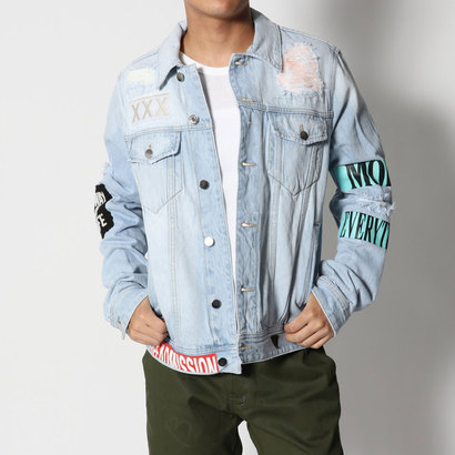 dillon patch denim jacket