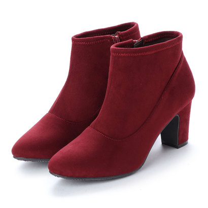 当季大流行 アウトレット ジェリービーンズ 赤s 4 2303 ストレートヒールカラーブーツ Beans Jelly Je357bw dlabs Com