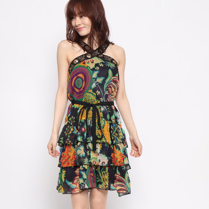 Desigual ワンピース 交換 返品可能 Desigual ストラップ あす楽 Grey Black Locomall ロコンド公式ストア デシグアル ストラップ デシグアル Desigual レディースアパレル ワンピース ドレス ロコンド ワンピース アウトレット