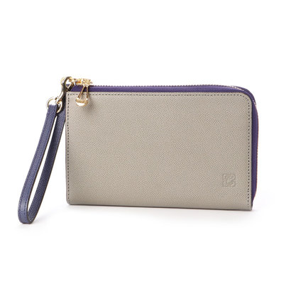 超人気新品 交換 返品可能 あす楽 グレイ ダスティパープル バッグ 小物 ブランド雑貨 キプリス Womens 財布 ケース 小物 ２つ折り財布 ロコンド Women S ウィメンズ Cypris Cypris スマートフォン対応lfミドル財布 グラーノワークス スマートフォン対応