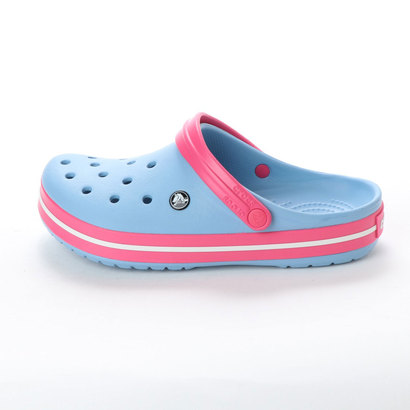 crocs blue and red