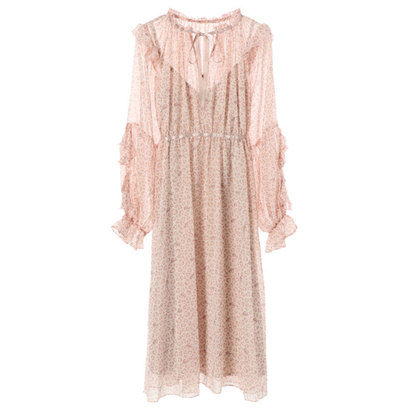 レディースファッション ワンピース Beige ハートレオパードシフォンワンピース Salon Honey アウトレット ハニーサロン 祝開店 大放出セール開催中 Backingtrackplaymusic Com