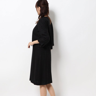 好評継続中 ラナン Ranan 楽に着られるセットアップ風ワンピース ブラック 高い素材 ワンピース Mackingdomain Com