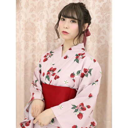 楽天市場 アンクルージュ Ank Rouge Strawberrybouquet浴衣set ブラック Locomall ロコンド公式ストア