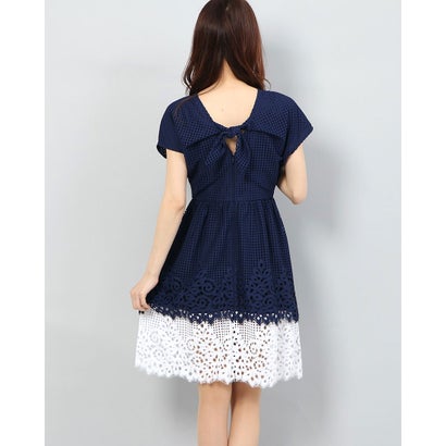 楽天市場 アウトレット トミーヒルフィガー Tommy Hilfiger レースバックタイワンピース ネイビー Locomall ロコンド公式ストア