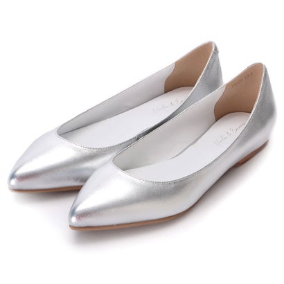 交換 返品可能 ビオラアンドエマ Viola Viola シルバー 靴 Emma レディースシューズ パンプス ロコンド あす楽 本革ポインテッドトゥフラットパンプス ビオラアンドエマ Viola 本革ポインテッドトゥフラットパンプス Emma シルバー Locomall
