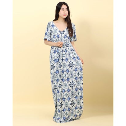 レディースファッション ワンピース ティファニーローズ セラミックブルー キモノドレス ロング Rose Tiffany 格安saleスタート Www Maisbeiras Com