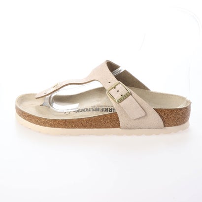 birkenstock gizeh washed metallic blue silver