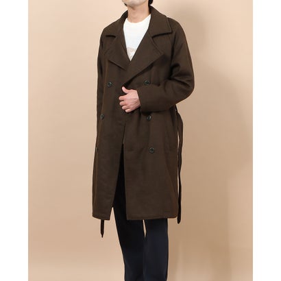 楽天市場 アウトレット ナノ ユニバース アウトレット Nano Universe Outlet ワイドラペルウール混トレンチ カーキ Locomall ロコンド公式ストア