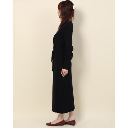 楽天市場 アウトレット ナノ ユニバース アウトレット Nano Universe Outlet カシュクールニットワンピース ブラック Locomall ロコンド公式ストア