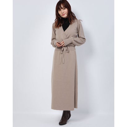 楽天市場 アウトレット ナノ ユニバース アウトレット Nano Universe Outlet カシュクールニットワンピース ブラック Locomall ロコンド公式ストア