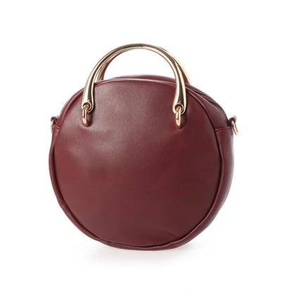 楽天市場 アウトレット ナノ ユニバース アウトレット Nano Universe Outlet メタルハンドルミニラウンドショルダーバッグ ボルドー Locomall ロコンド公式ストア