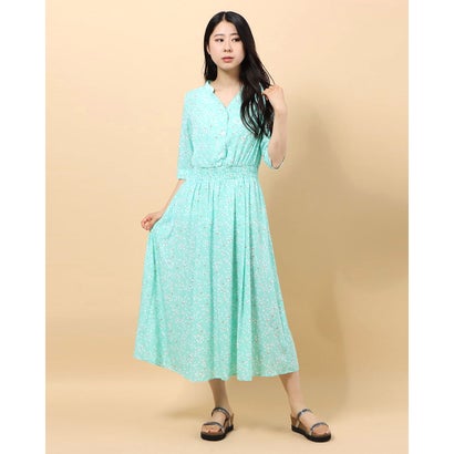 楽天市場 アウトレット ドゥアルシーヴ Doux Archives 変形ドットシャーリングワンピース ミントグリーン Locomall ロコンド公式ストア