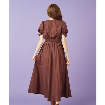 楽天市場 ミーア Miia パフスリーブマキシワンピース ベージュ Locomall ロコンド公式ストア