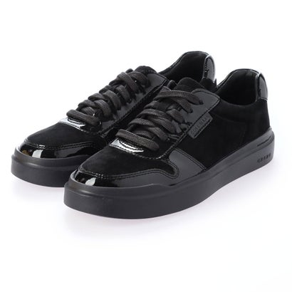 豪華 楽天市場 コール ハーン Cole Haan グランドプロ ラリー コート スニーカー Womens ブラック スエード ブラック パテント Locomall ロコンド公式ストア 初回限定 Www Eduka Rs
