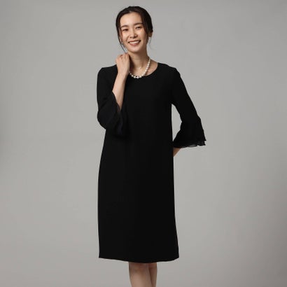 日本限定モデル ワンピース ブラック フレアスリーブワンピース 洗える ミリオーネツイル Untitled アンタイトル Www Newbedfordwindenergycenter Org