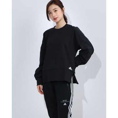 楽天市場 アディダス Adidas レディース スウェットトレーナー Wstyledknsweat Fs6168 ブラック Locomall ロコンド公式ストア