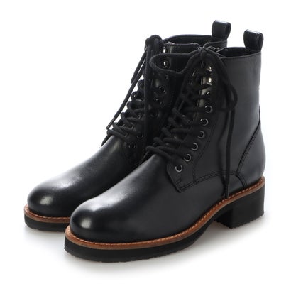 ブーティ 上質で足に馴染む Evol イーボル 本革レースアップブーツip8065 ブラック Locomall ロコンド公式ストア