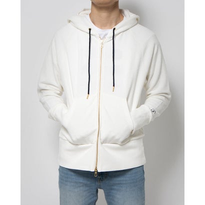 とっておきし福袋 パーカー ホワイト ラッチパイルパーカー Bell Ship S シップスベル Sorif Dk